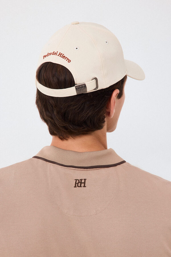 Pedro del Hierro Bon&eacute; de golfe com pala Beige