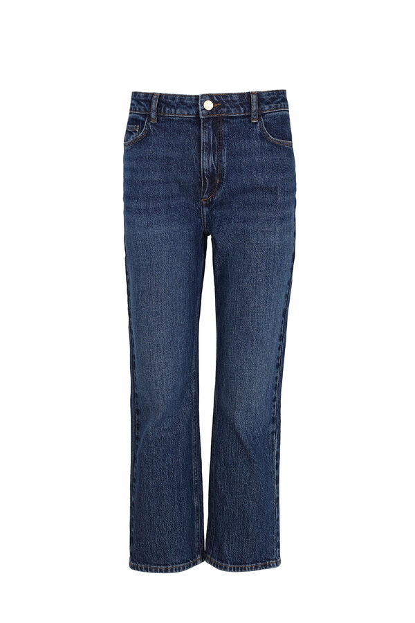 Pedro del Hierro Basic straight jeans Blue