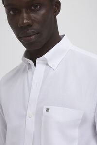 Pedro del Hierro Plain non-iron Oxford shirt White