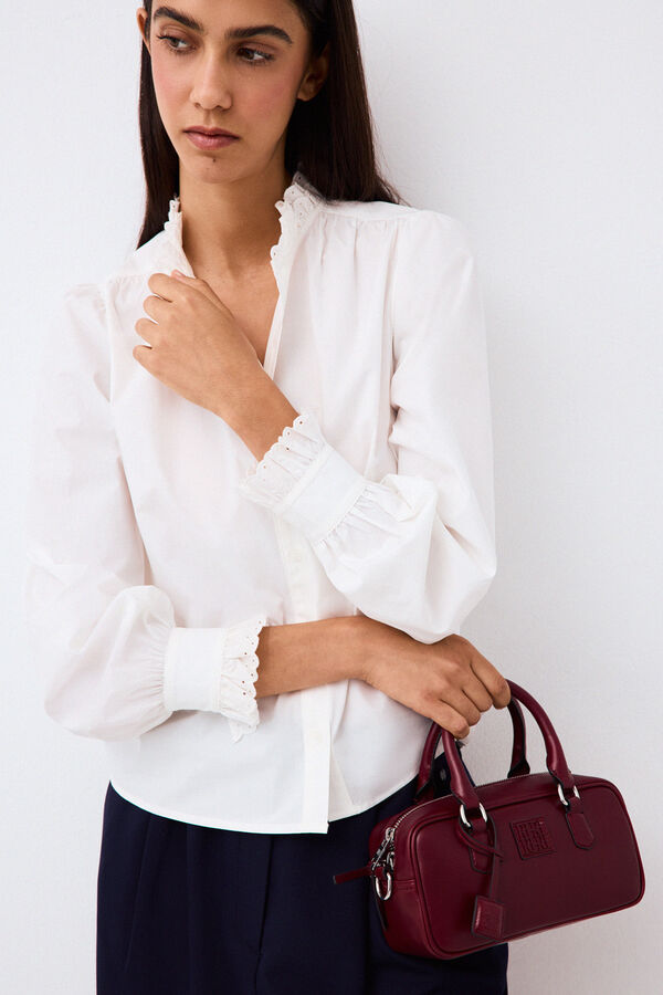 Pedro del Hierro Embroidered shirt White