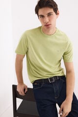 Pedro del Hierro Basic logo T-shirt Green