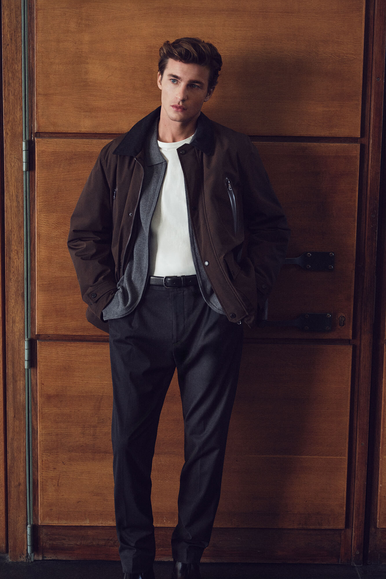 Pedro del Hierro Jacket with leaf neck