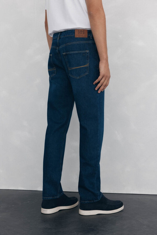 Pedro del Hierro Pantalón vaquero regular fit Azul