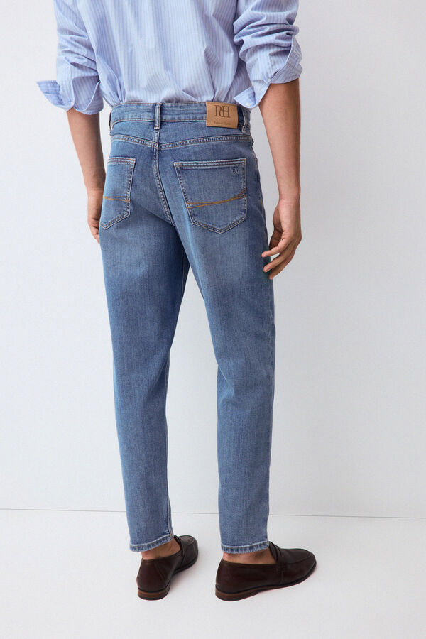 Pedro del Hierro Tapered fit jeans Blue