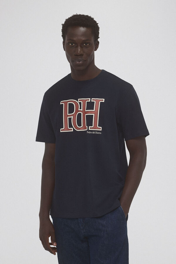 Pedro del Hierro T-shirt logo Azul