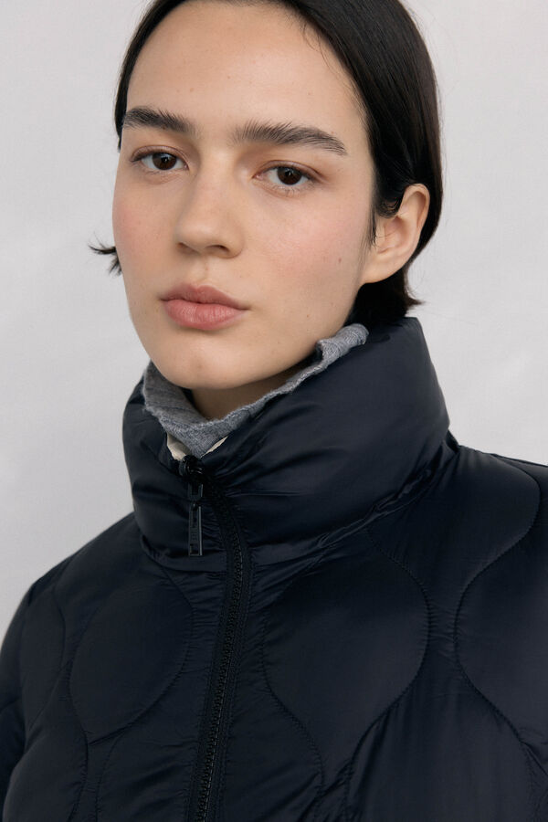 Pedro del Hierro Ultralight short reversible jacket Black