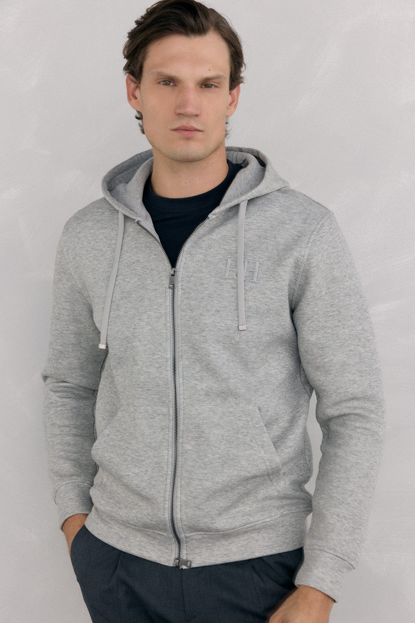 Pedro del Hierro Hoodie with technical fabric