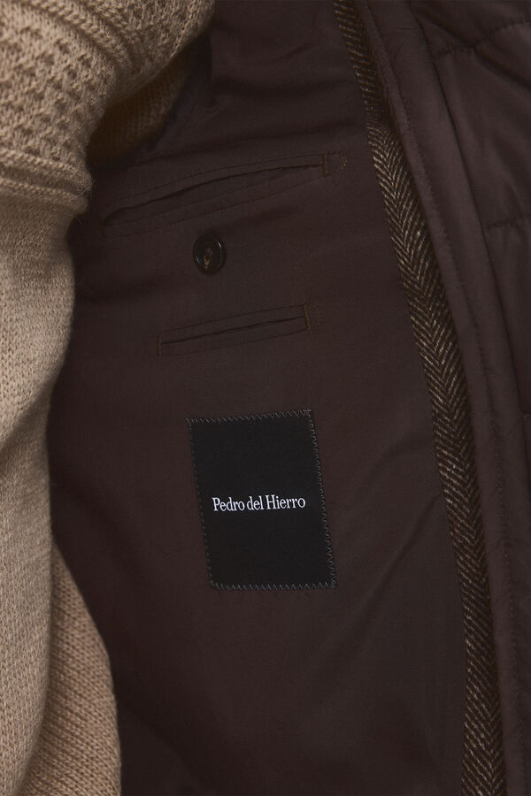 Pedro del Hierro Coat with removable lining Beige