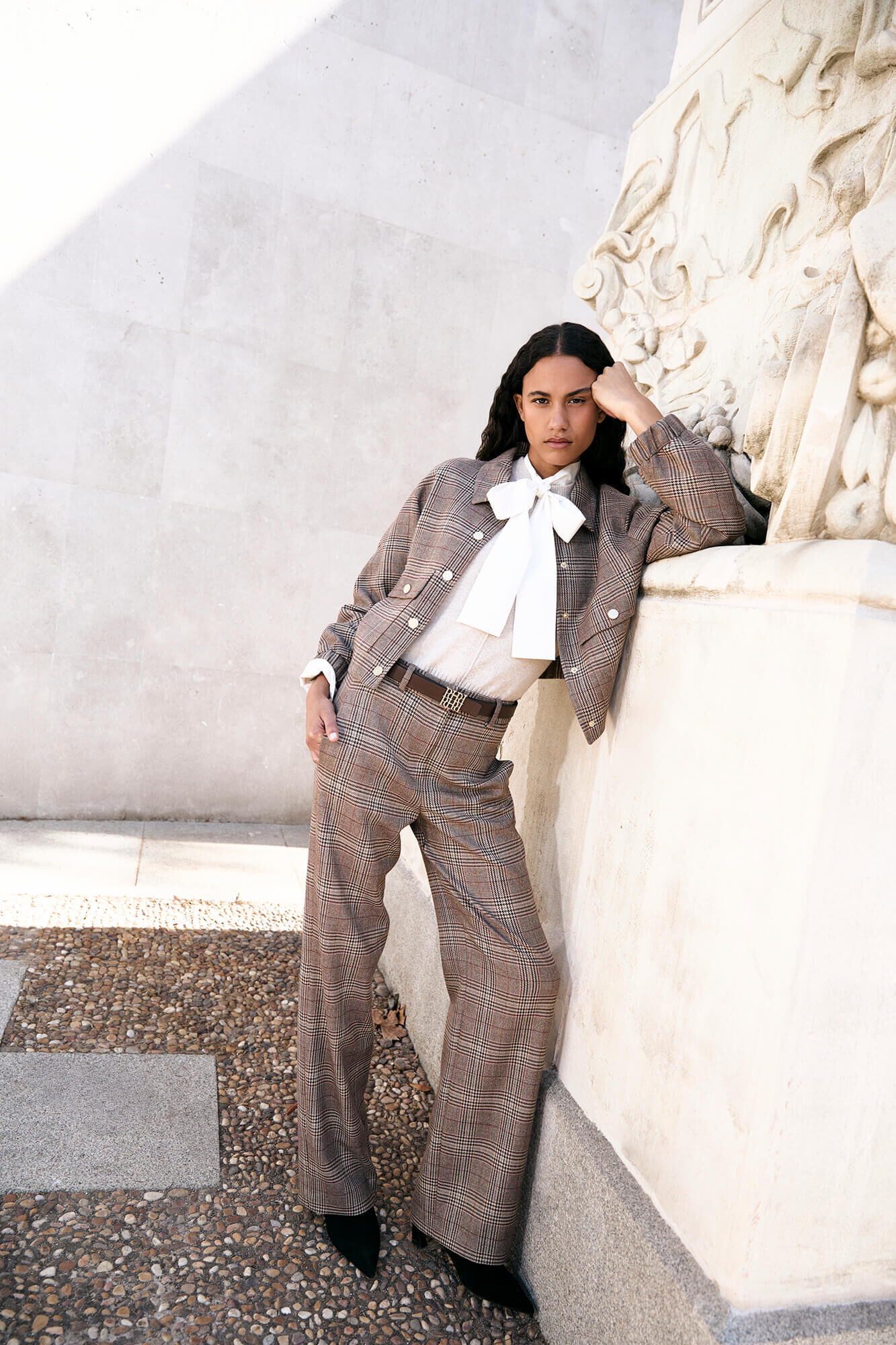 Pedro del Hierro Harrys checked pants