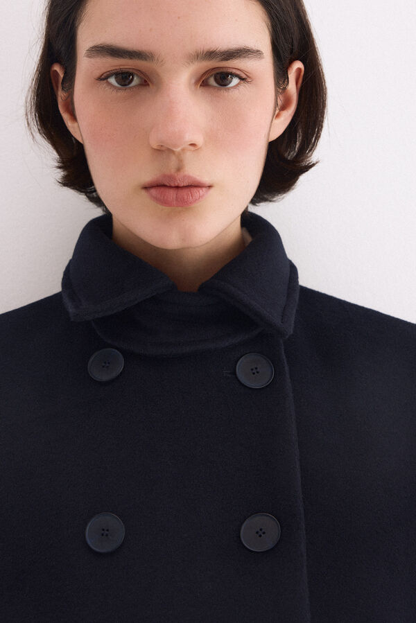 TFP by Tamara Falcó Cloth coat Blue