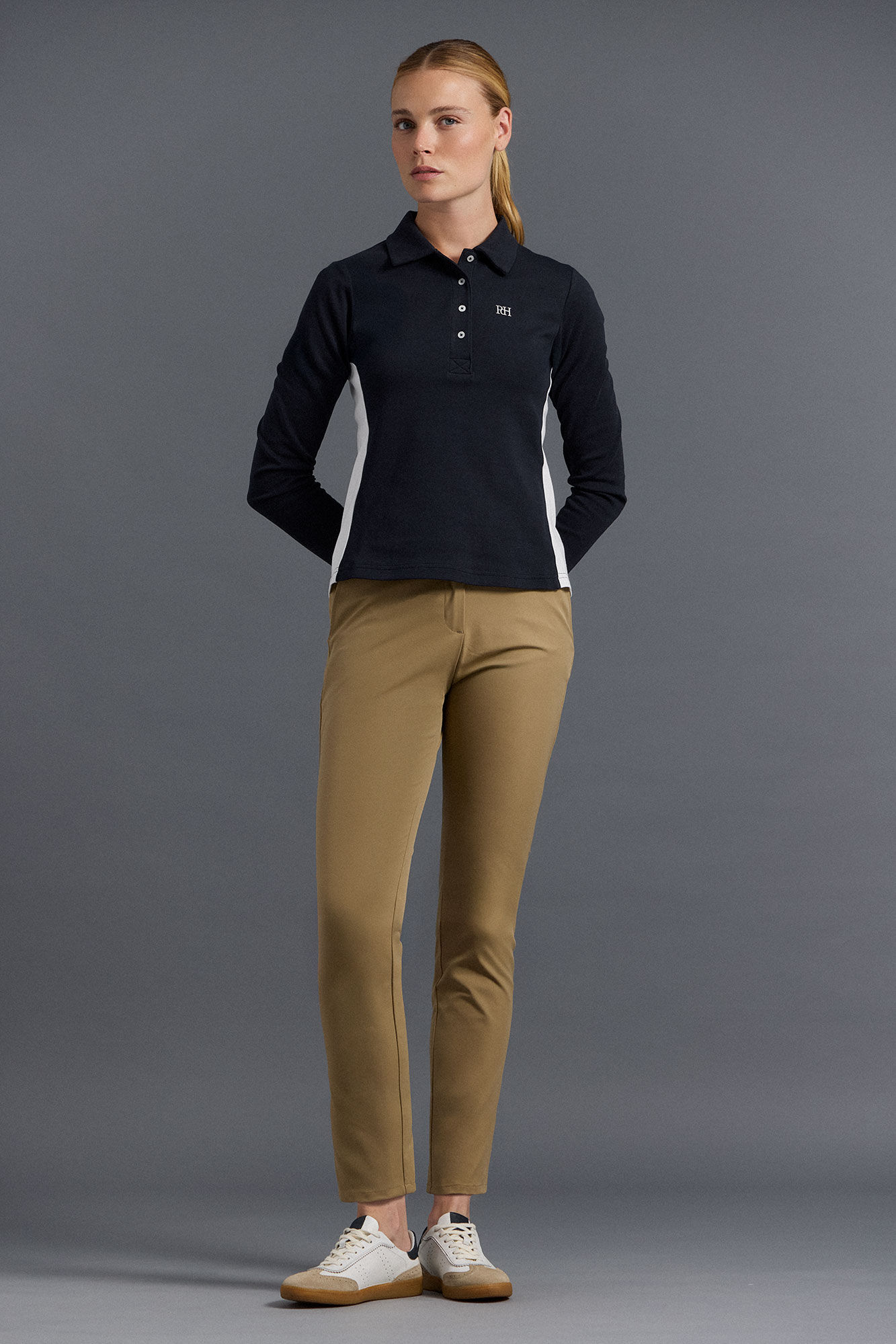 Pedro del Hierro Technical contrasts golf polo