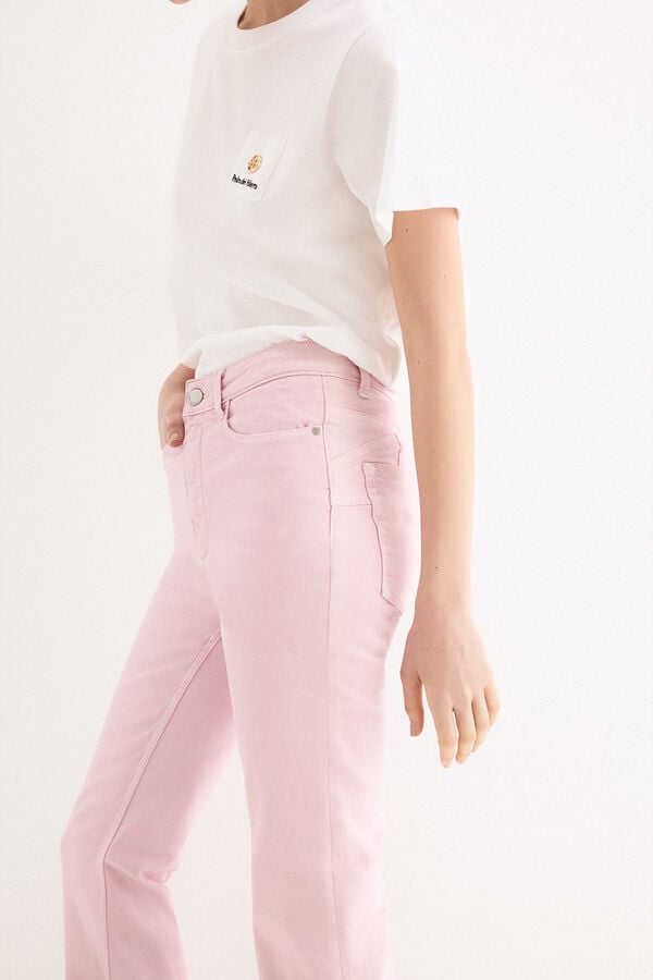 Pedro del Hierro Push up flare jeans Pink
