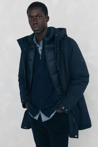 Pedro del Hierro Short hooded parka