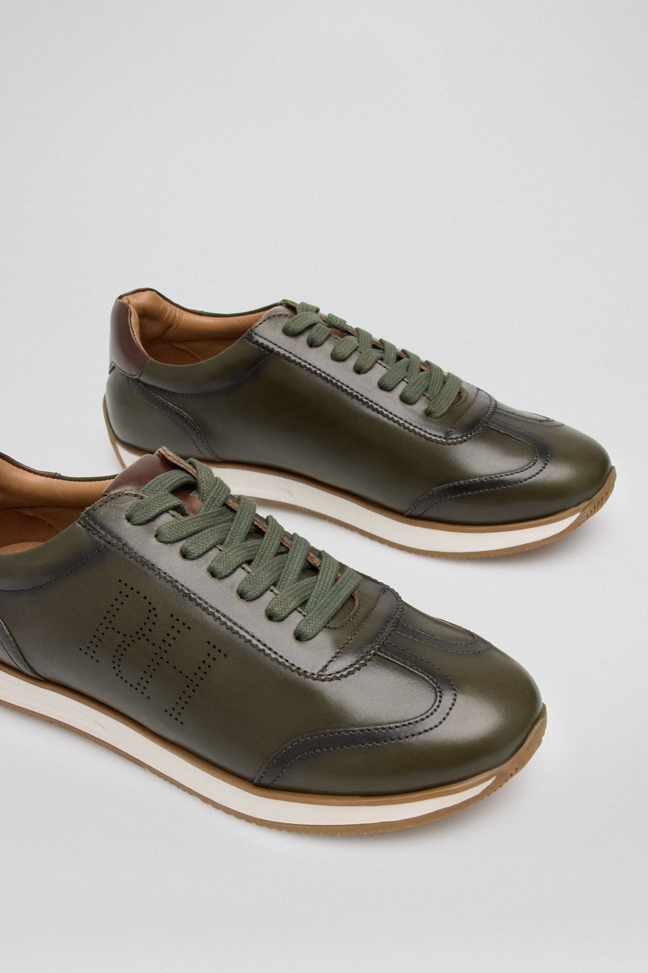 Pedro del Hierro New icon rubber sole trainer 