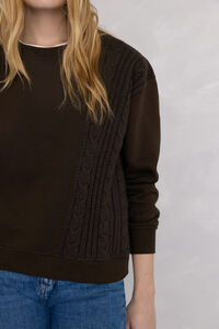 Pedro del Hierro Sweatshirt with braided detail