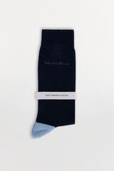 Pedro del Hierro Plain sports socks Blue