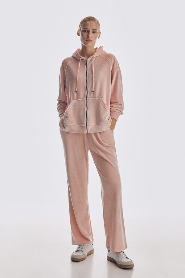Pedro del Hierro Oversize wide collar jacket Pink