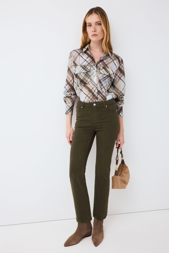 Jeans push up straight basic