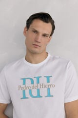 Pedro del Hierro Large logo T-shirt White