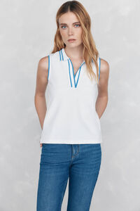 Pedro del Hierro Plain sleeves polo shirt