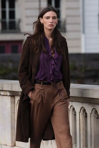 Pedro del Hierro Blusa romântica com folho