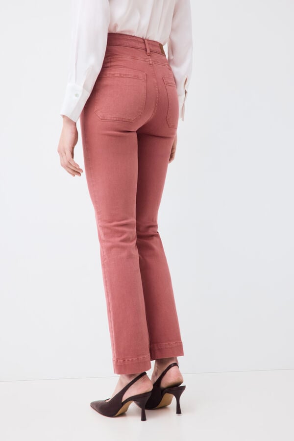 Pedro del Hierro Stove pipe push up jeans Pink