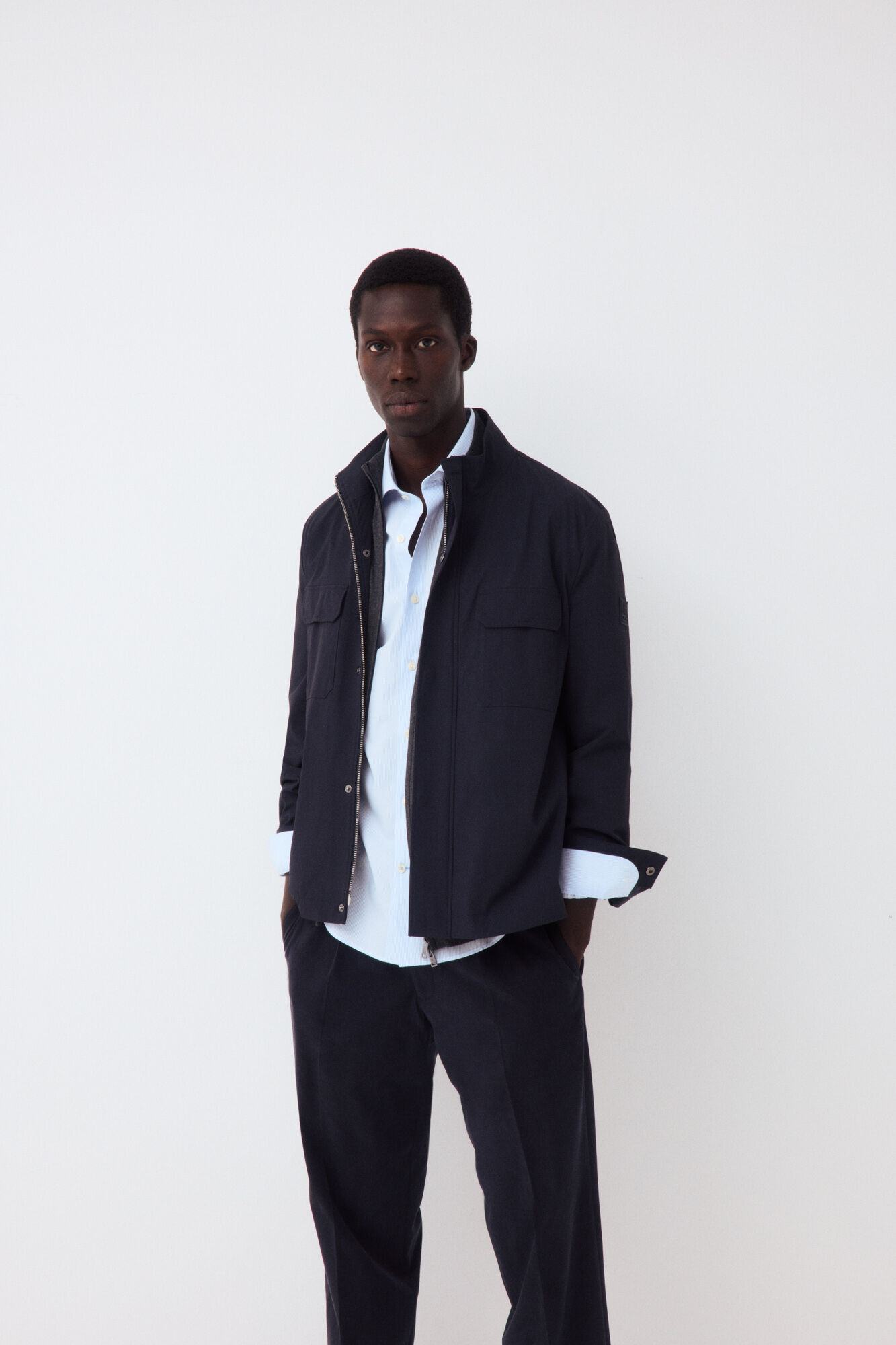 Pedro del Hierro Technical overshirt