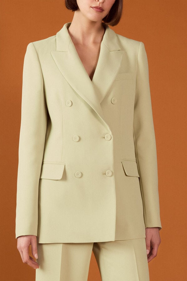 TFP by Tamara Falc&oacute; Double-breasted blazer Green