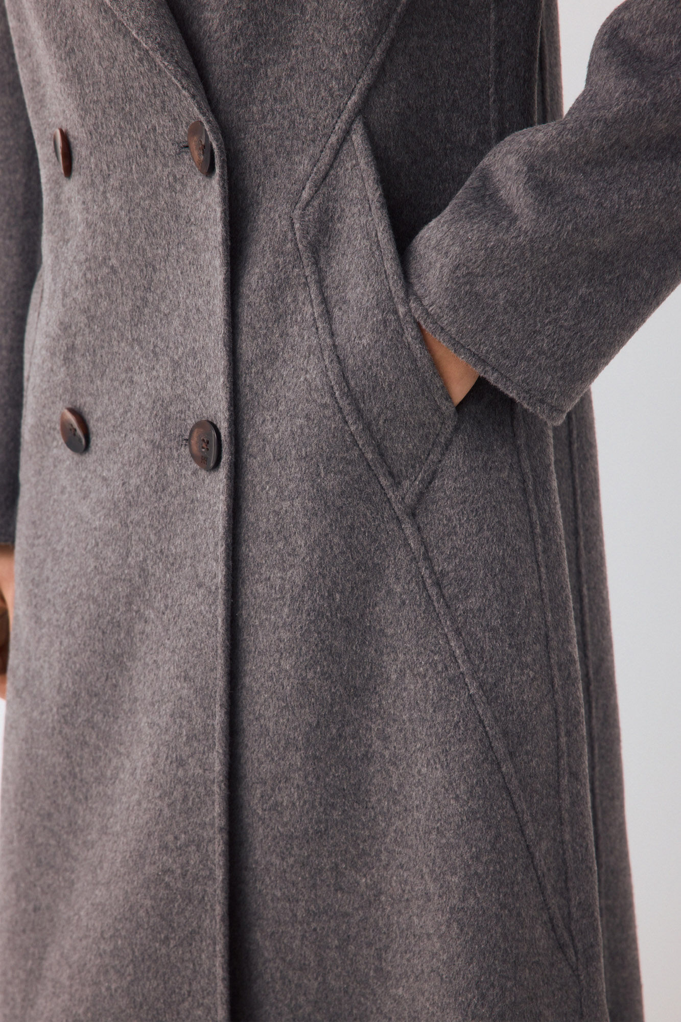 Pedro del Hierro Double-faced tailoring coat