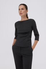 Pedro del Hierro Tailored top Grey