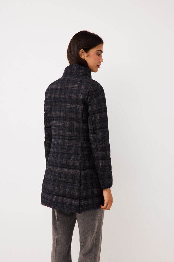 Pedro del Hierro Plaid ultralight long pyjamas Grey