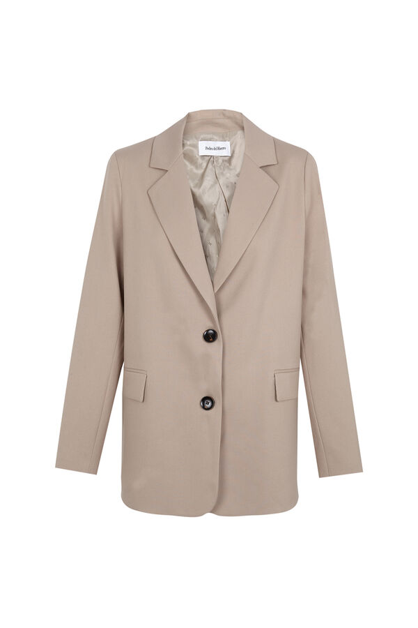 Pedro del Hierro Blazer de terno cinza Cizento