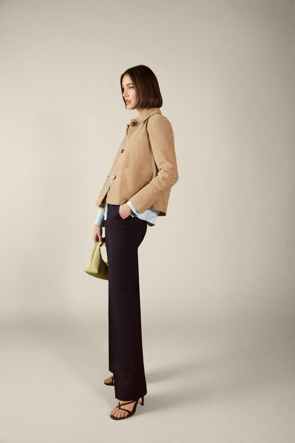 TFP by Tamara Falc&oacute; Pantal&oacute;n talle alto Azul