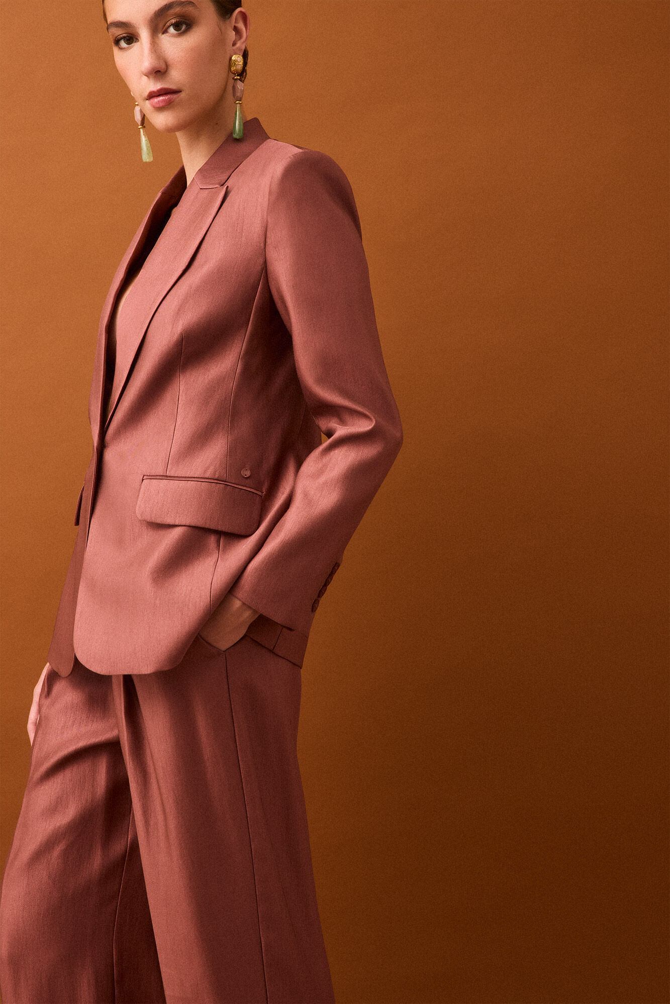 Pedro del Hierro Blazer met&aacute;lica