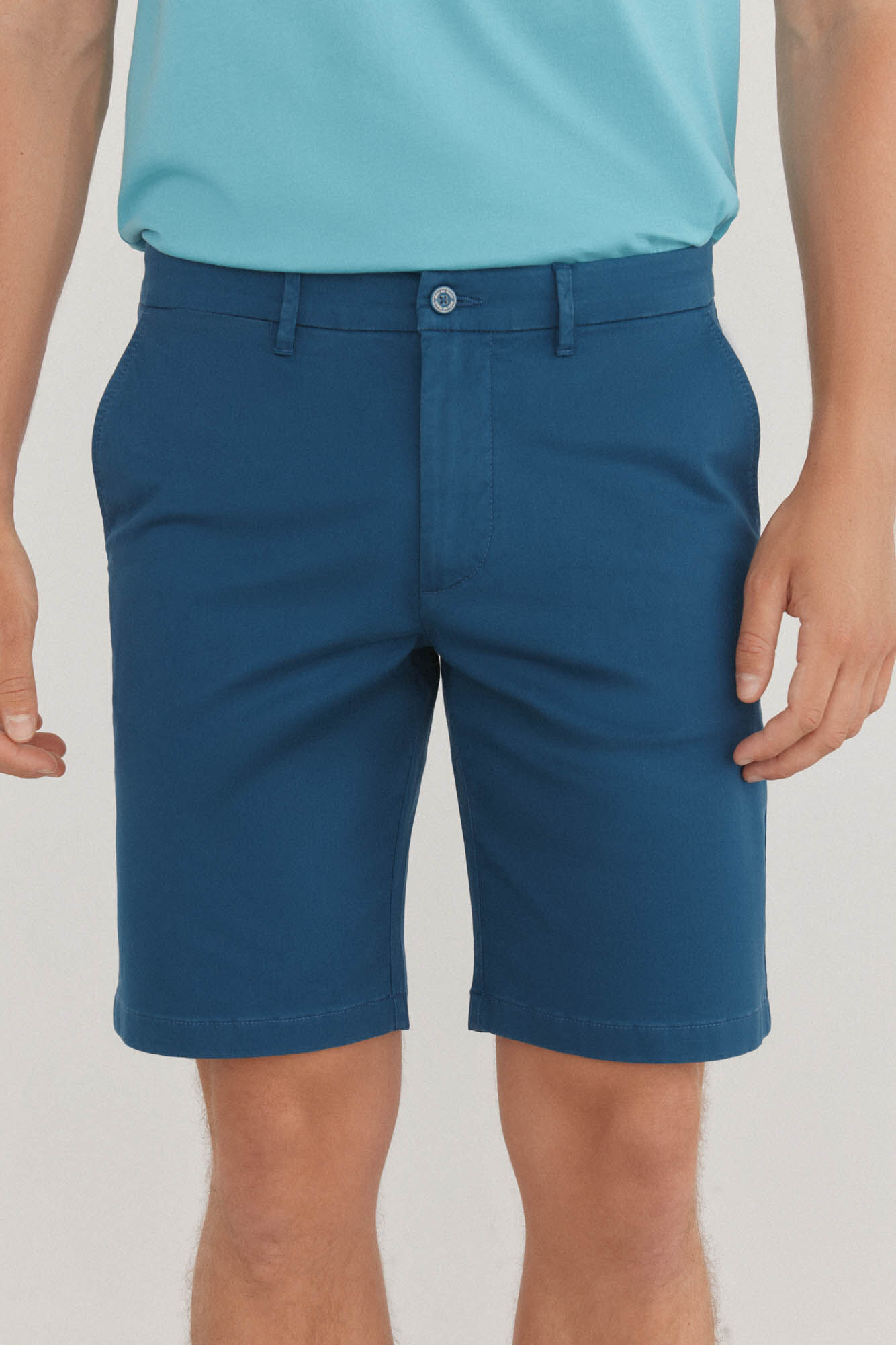 Pedro del Hierro Premium Flex chino-style Bermuda shorts 