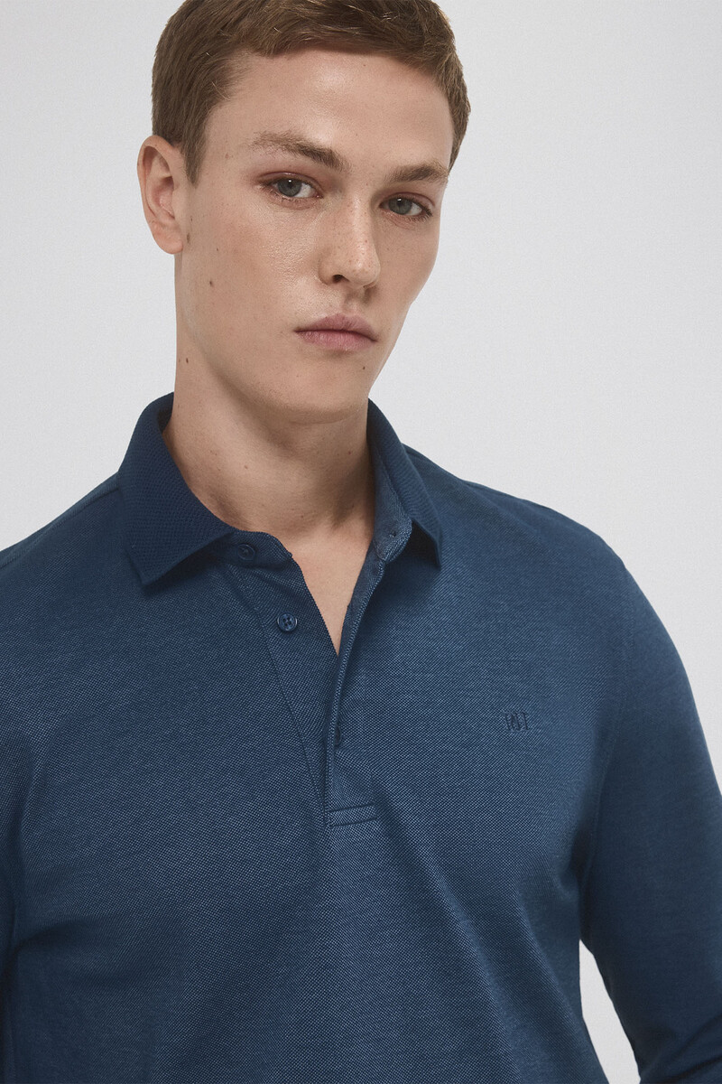 Rugby Cortefiel Polo Manga Larga Hombre Polo Shirts Polo Manga