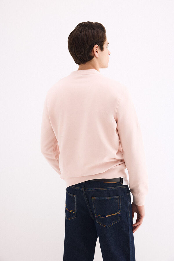 Pedro del Hierro Crew neck sweatshirt Pink