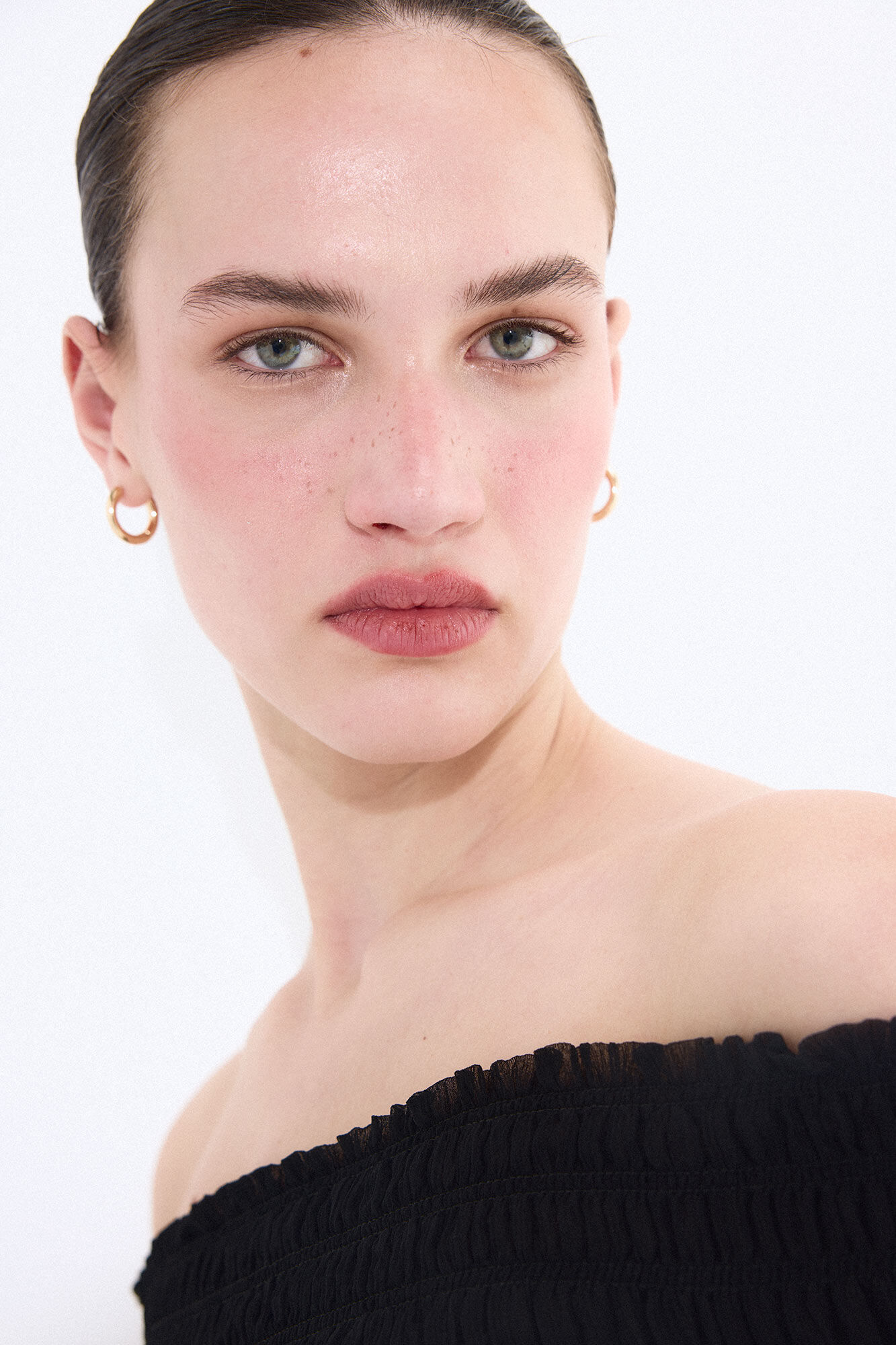 Pedro del Hierro Gummed chiffon blouse