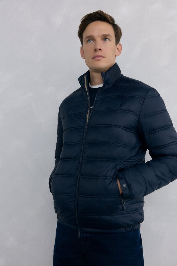 Pedro del Hierro Ultralight puffer jacket Blue