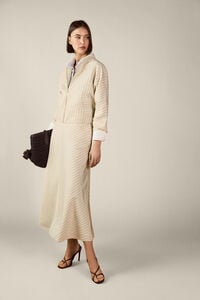 TFP by Tamara Falc&oacute; Striped skirt