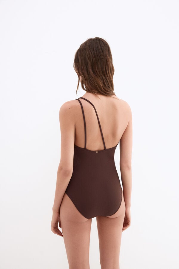 Pedro del Hierro Fato de banho com fivela Marrom