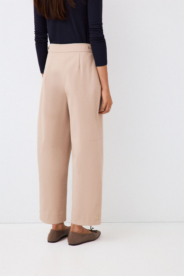 Pedro del Hierro Balloon trousers Beige