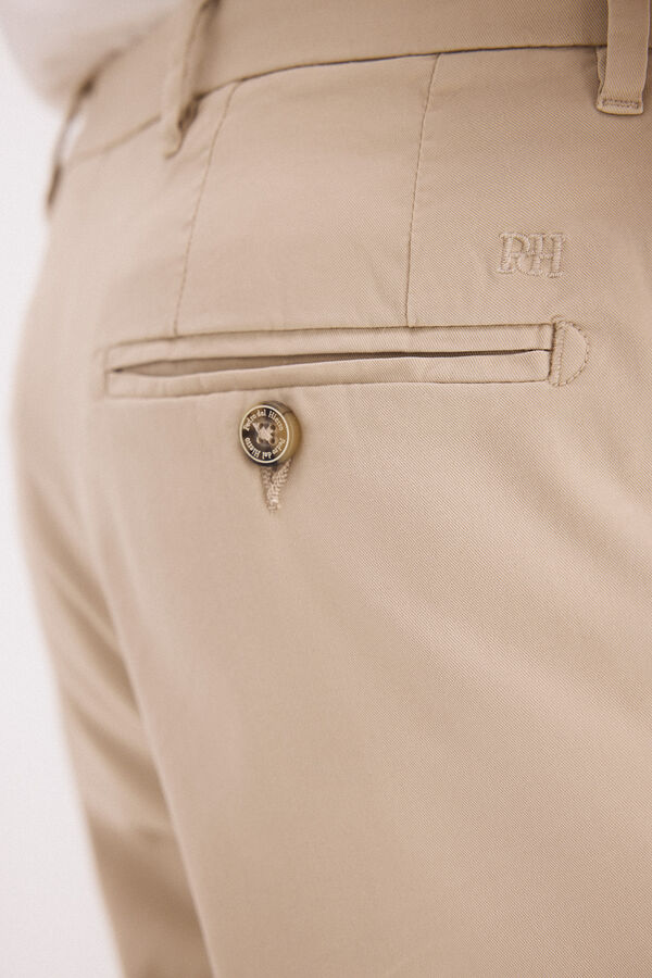 Pedro del Hierro Regular fit chinos Beige