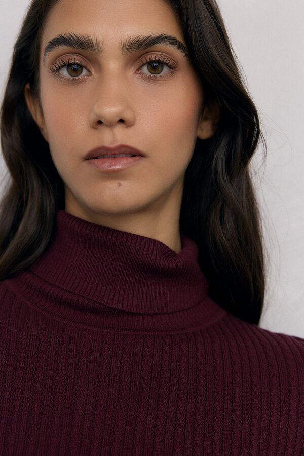 Pedro del Hierro Basic swan eights Burgundy