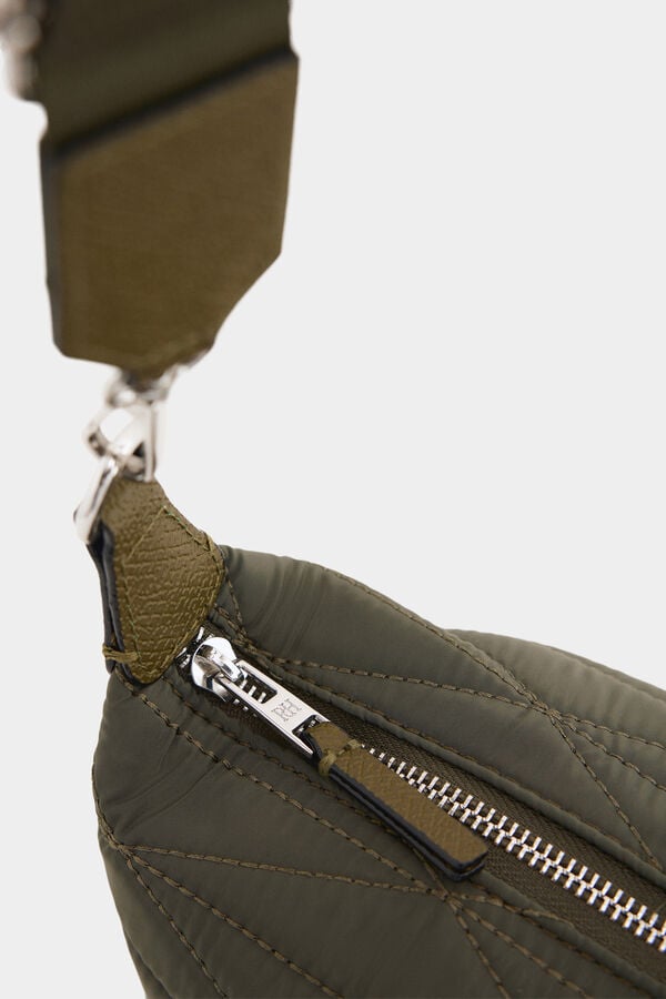 Pedro del Hierro Bandolera acolchada nylon Verde