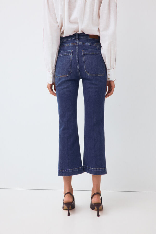 Pedro del Hierro Capri push up flare jeans Blue