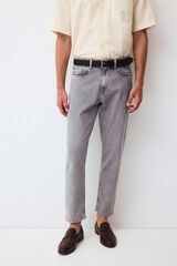 Pedro del Hierro Tapered fit jeans Grey