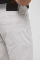 Pedro del Hierro Pantalón 5 bolsillos slim fit Crudo