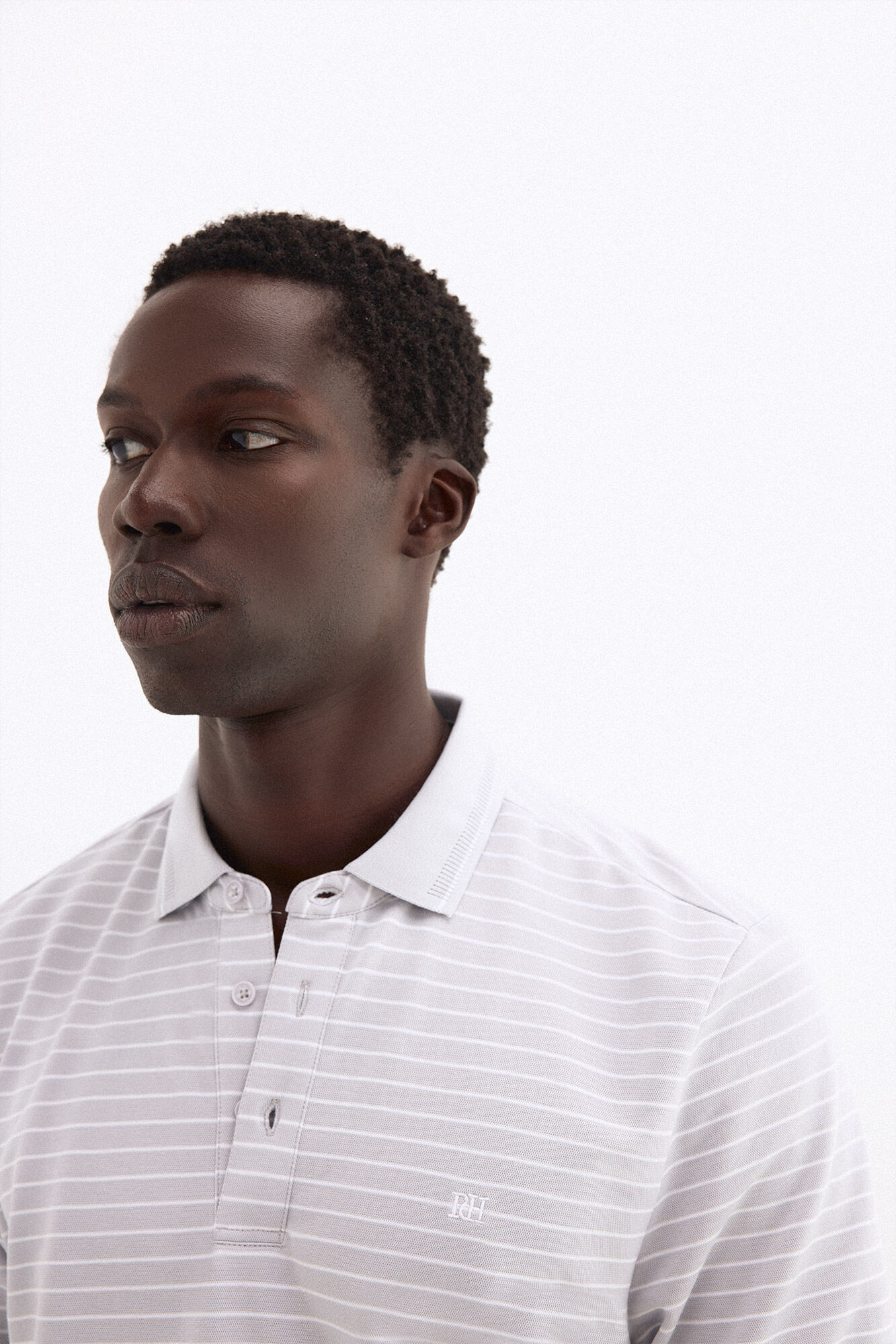 Pedro del Hierro Striped polo shirt