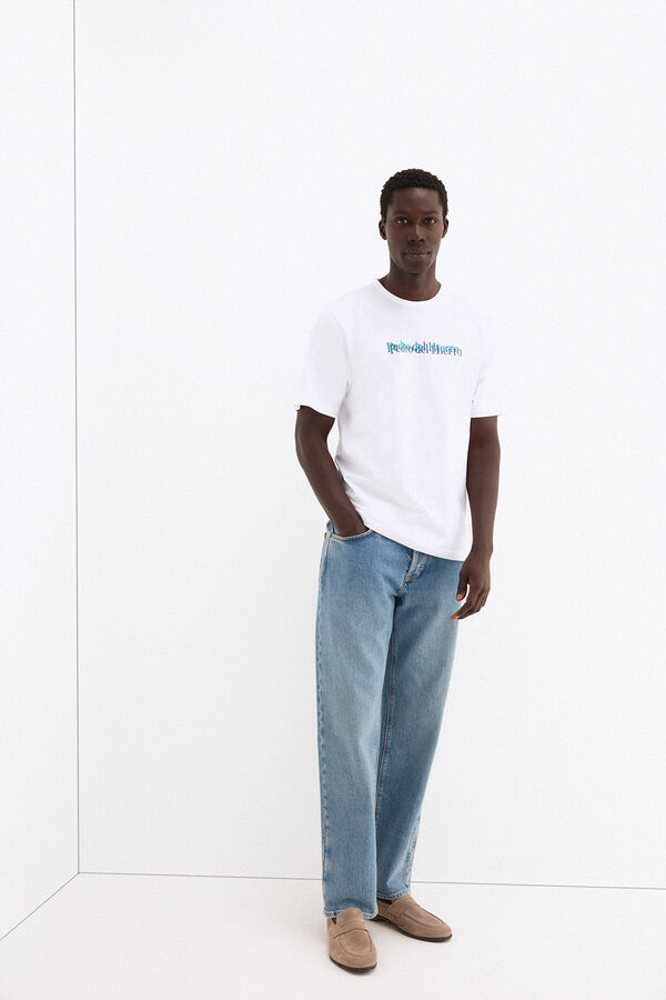 Pedro del Hierro Logo T-shirt White